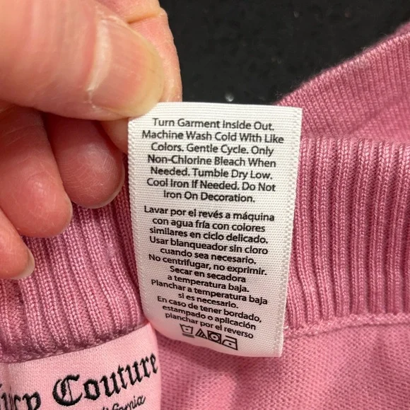 NWOT Juicy Couture Pink Casual Pants - Picture 6 of 6